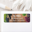 Search for grapevine return address labels Rustic