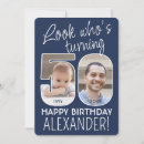 Search for look whos 50 birthday invitations Modern