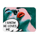 Recherche de pop art magnets Romance