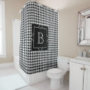 Search for houndstooth shower curtains Pattern
