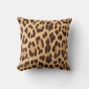 Recherche de empreinte léopard coussins Marron et noir