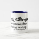 Recherche de grimpeur roche tasses S'élever