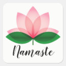 Search for floral lotus stickers Namaste