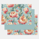 Search for victorian style wrapping paper Floral