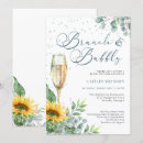 Search for sunflower bridal brunch invitations Eucalyptus