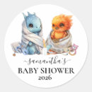 Search for dragon fantasy stickers Baby shower