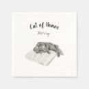 Search for grey cat napkins Pet