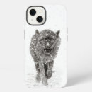 Search for wild wolf iphone cases Snow