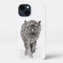 Search for wolf in snow iphone cases Winter