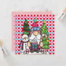 Search for puzzle christmas cards Girl