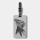 Recherche de lapin bagages étiquettes Feuilles de fleurs