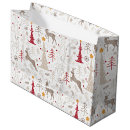 Search for winter wonderland gift bags Reindeer