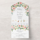 Search for tear off rsvp wedding invitations All in one