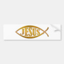 Recherche de symbole chrétien voiture autocollants Le christ