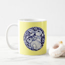 Search for blue bunny mugs Blue and white