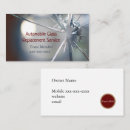 Search for auto glass business cards Automobile