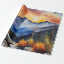 Search for snow covered gift wrap Mountain