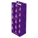 Search for modern christmas gift bags Purple