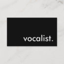 Recherche de vocal coach cartes visite Musique