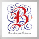 Recherche de lettre b posters Monogramme