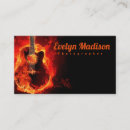 Search for fiery business cards Flames
