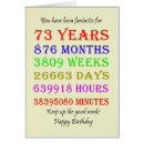 Search for seventy three cards 73rd