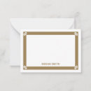 Search for gold border note cards Vintage