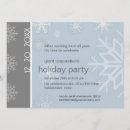 Search for snowflake 7x5 invitations Party