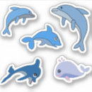 Recherche de mignons dauphin autocollants Baleine