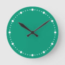 Search for emerald green clocks Contemporary