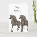 Search for farm birthday cards Horses