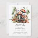 Search for bird 1st birthday invitations Rustic