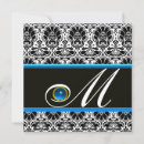 Recherche de bleu saphir invitations Romantique