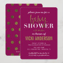 Recherche de gold baby girl shower invitations Feuille