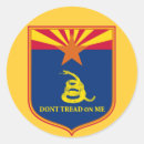 Search for gadsden stickers Dont tread on me