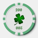 Recherche de feuille jetons poker Irlandais