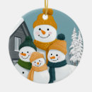 Search for snowman family ornaments Snowmen