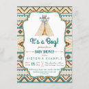 Recherche de tribal baby shower garçon invitations Pour tous