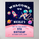 Search for astronaut birthday posters Blast off
