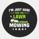 Search for mowing lawn stickers Grass cutting