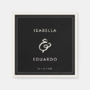 Search for trendy wedding napkins Typography