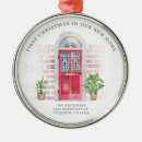 Search for red door ornaments First christmas