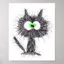 Search for funny cartoon cat posters Feline