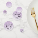 Search for purple confetti Lavender