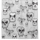Search for skull shower curtains Bones