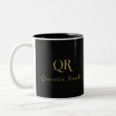 Search for unusual mugs Typography monogram