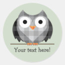 Search for owl illustration stickers Wise