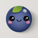 Search for blueberry buttons Kawaii