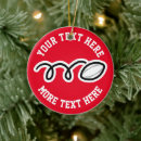 Search for rugby ornaments Red