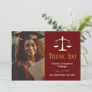 Search for law school thank you cards Scales of justice